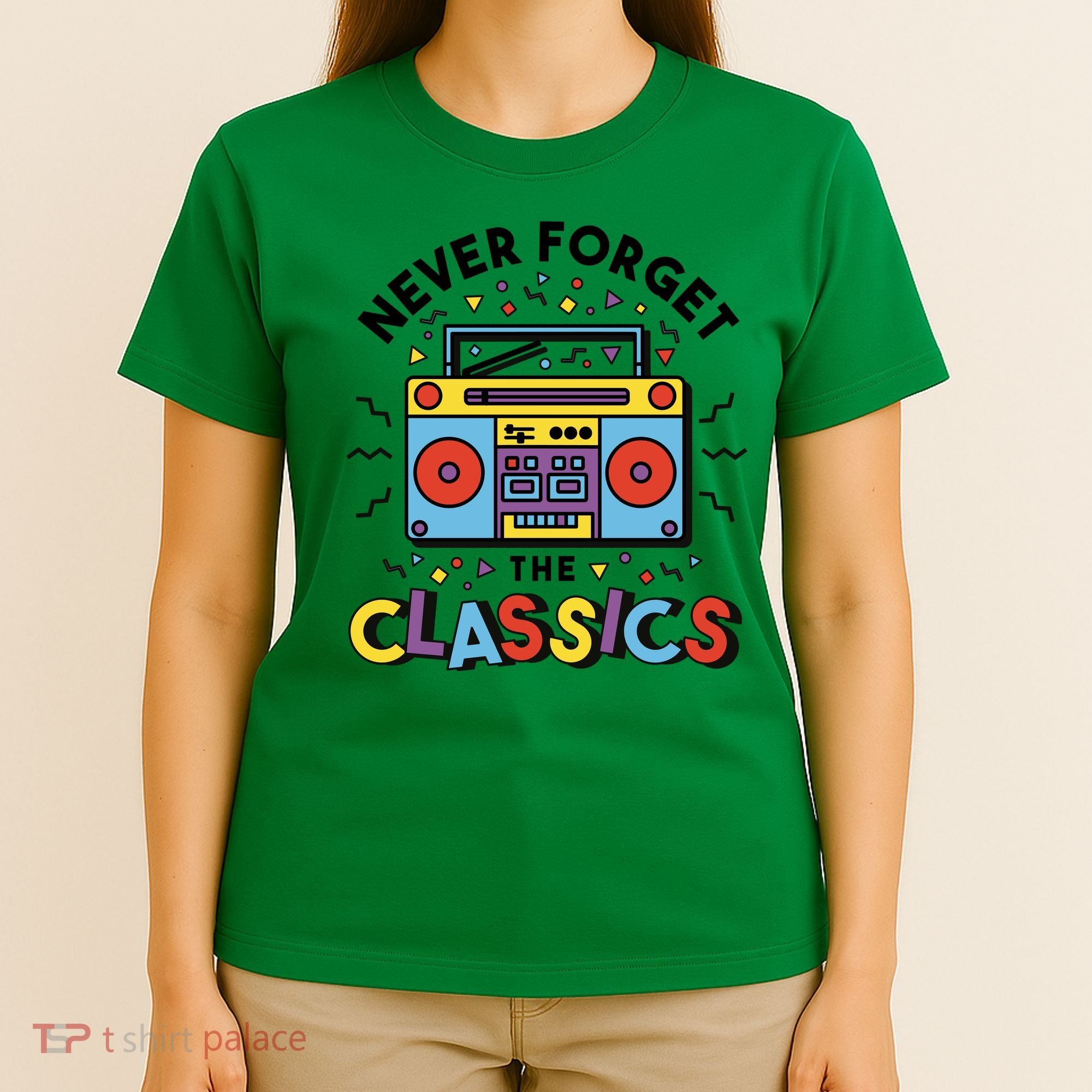 Never Forget The Classics Retro T-Shirt