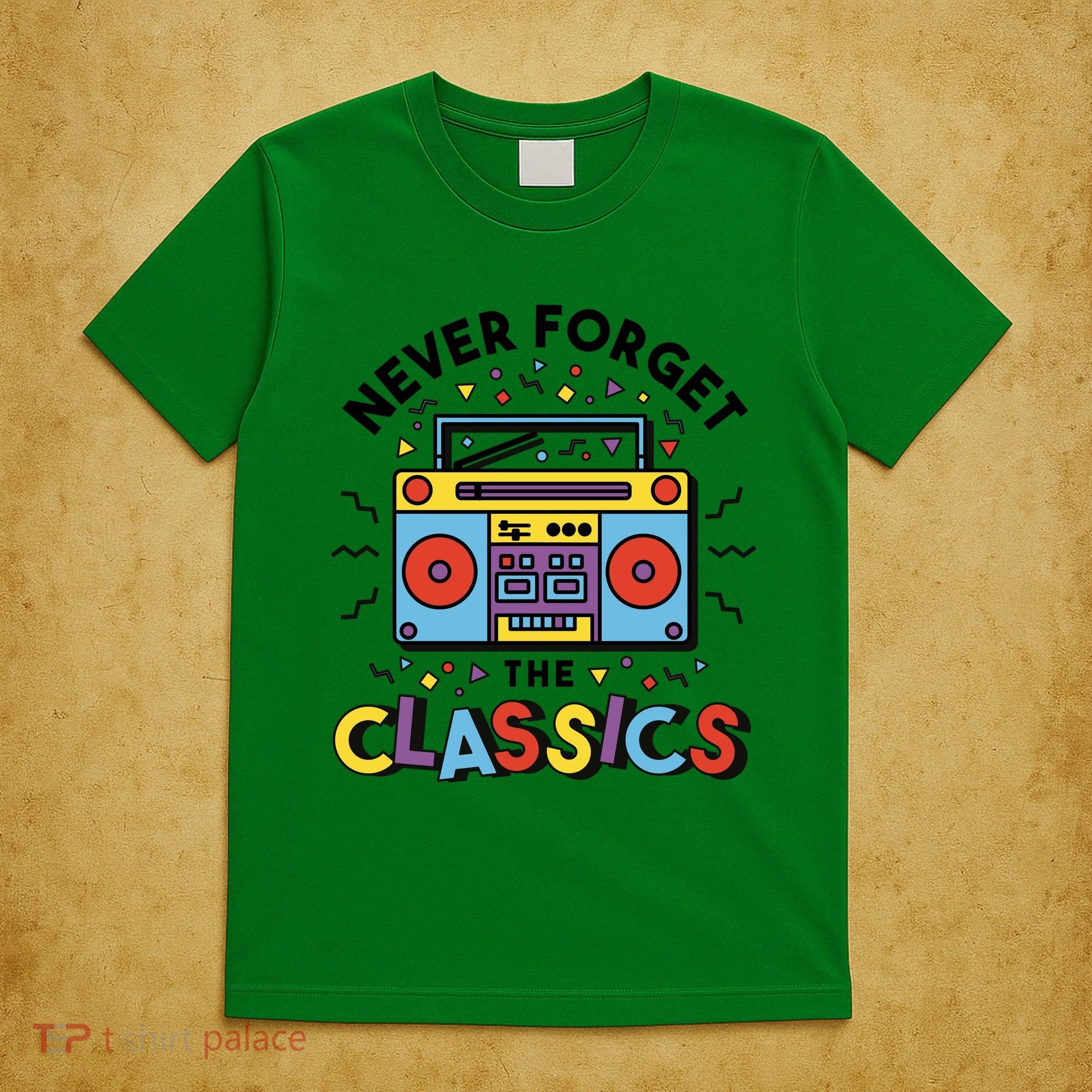 Never Forget The Classics Retro T-Shirt