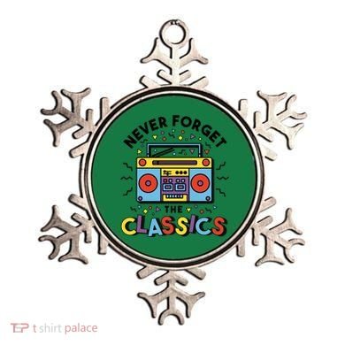 Never Forget The Classics Retro Ornament