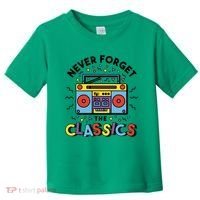 Never Forget The Classics Retro Toddler T-Shirt thumb 0