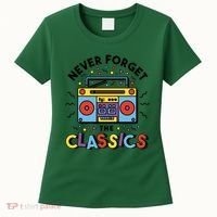 Never Forget The Classics Retro Women's T-Shirt thumb 0