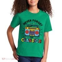 Never Forget The Classics Retro Kids T-Shirt thumb 2