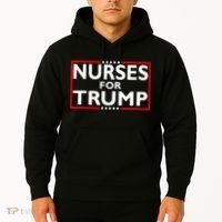 Nurses For Trump President Election 2024 Hoodie thumb 2
