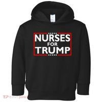 Nurses For Trump President Election 2024 Toddler Hoodie thumb 0