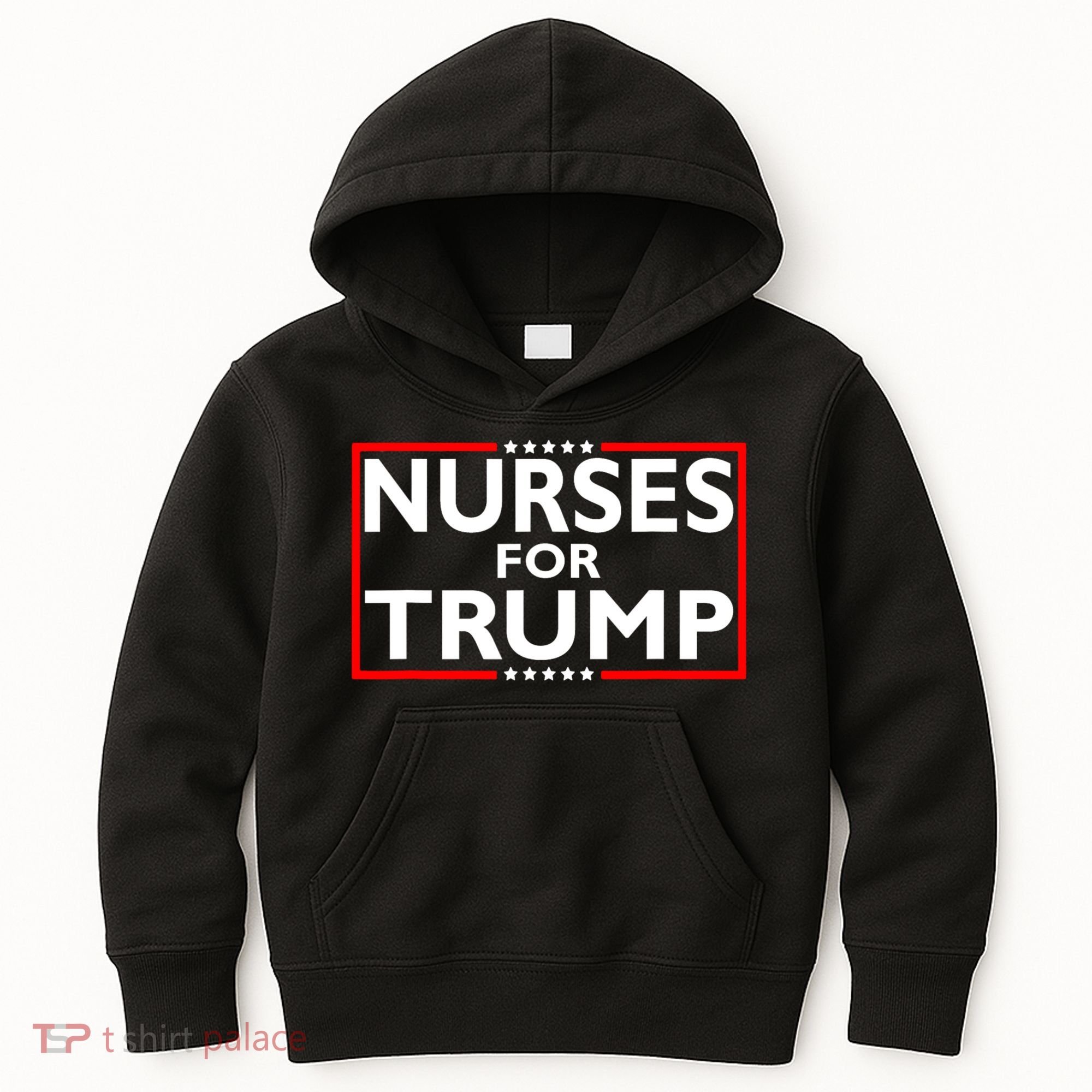Nurses For Trump President Election 2024 Kids Hoodie
