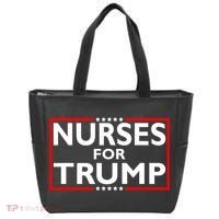 Nurses For Trump President Election 2024 Tote Bag thumb 0