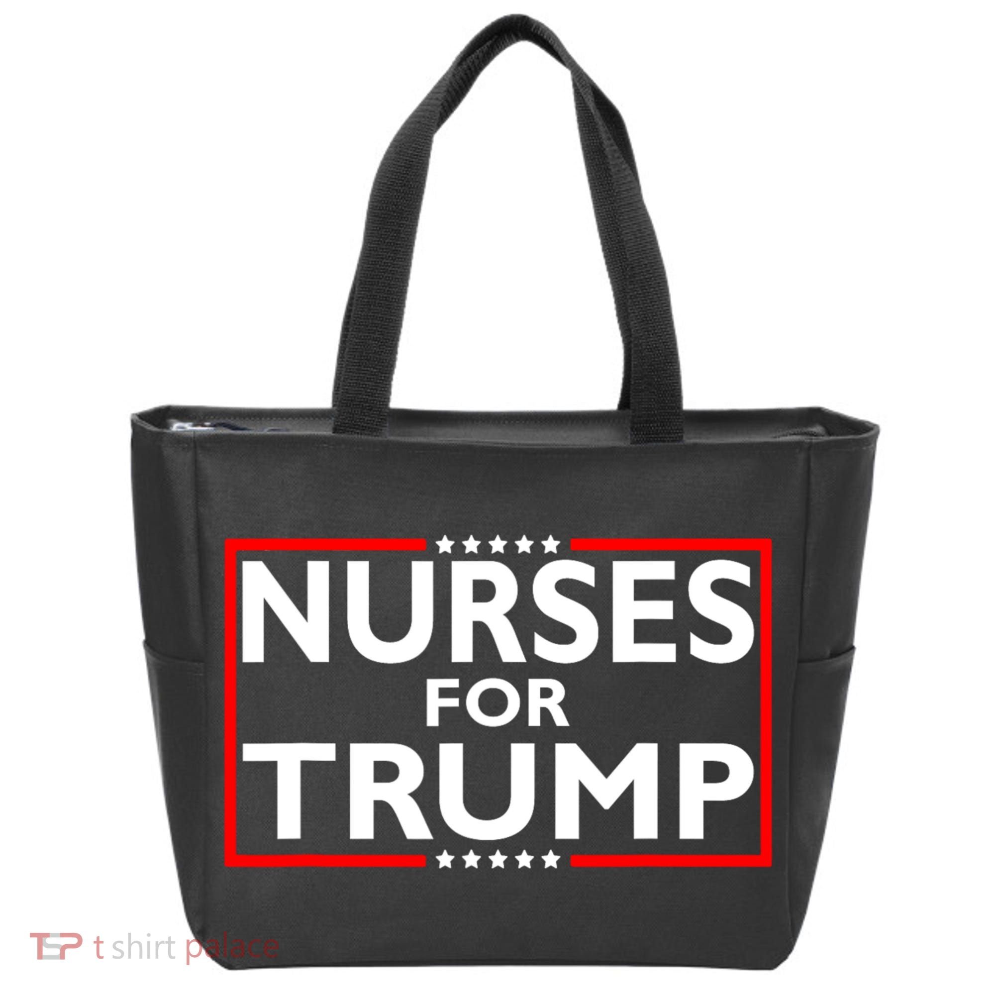 Nurses For Trump President Election 2024 Tote Bag