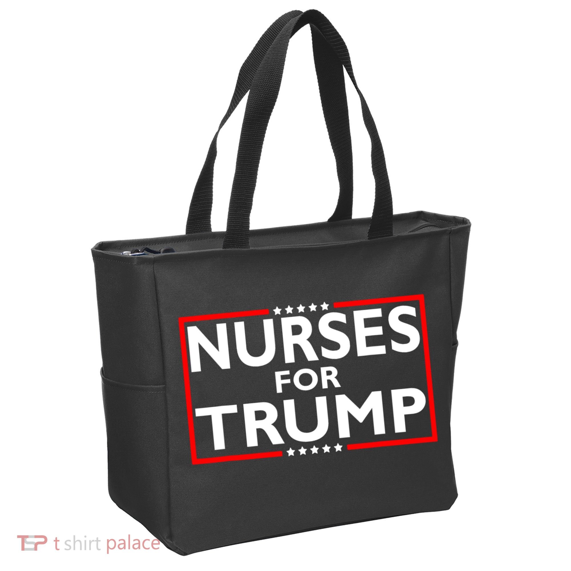 Nurses For Trump President Election 2024 Tote Bag