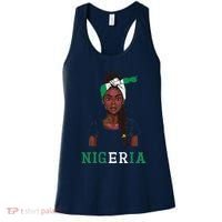 Nigerian Flag Uniform Souvenirs Products Woman Nigeria Women's Tank Top thumb 0