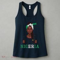 Nigerian Flag Uniform Souvenirs Products Woman Nigeria Women's Tank Top thumb 3