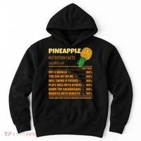 Nutrition Facts Upside Down Pineapple Swinger Men Women Hoodie thumb 0