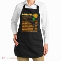Nutrition Facts Upside Down Pineapple Swinger Men Women Apron thumb 2