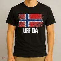 Norway Flag Uff Da  Great Norge Gift T-Shirt thumb 3