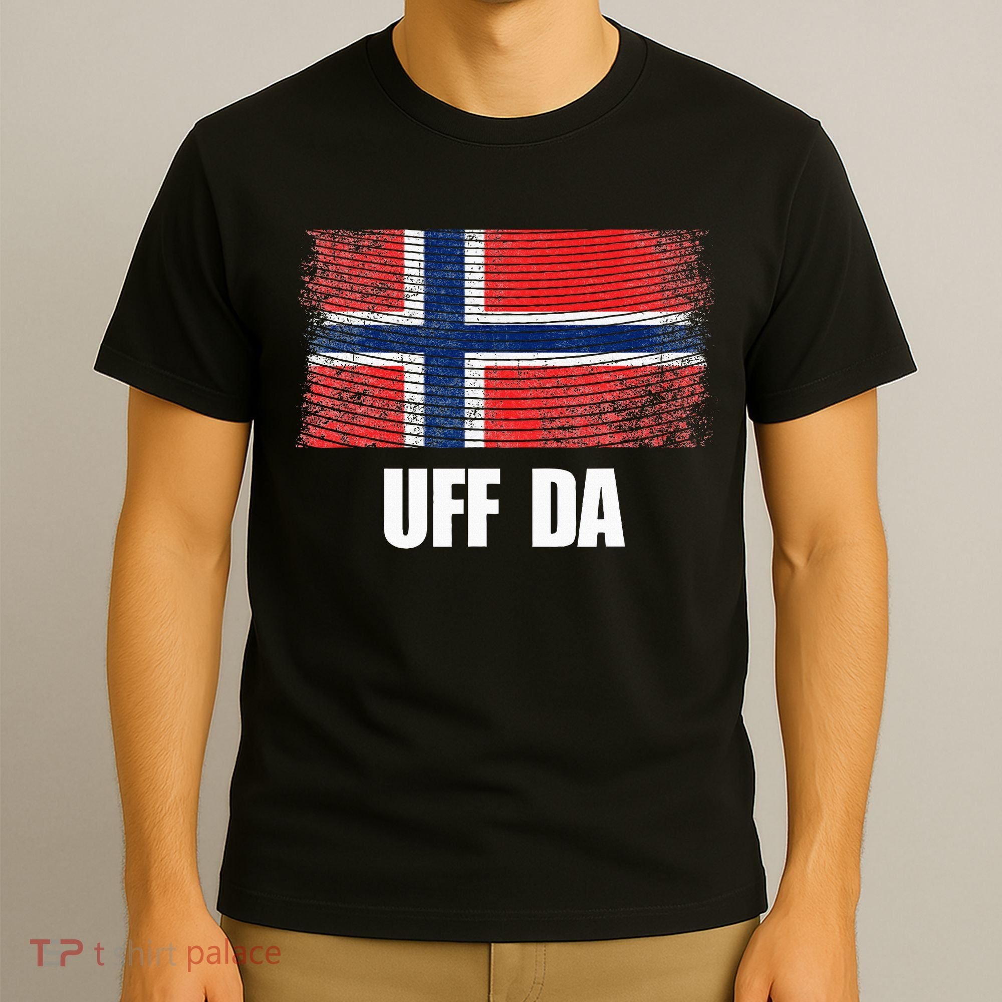 Norway Flag Uff Da  Great Norge Gift T-Shirt