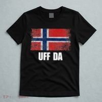 Norway Flag Uff Da  Great Norge Gift T-Shirt thumb 5