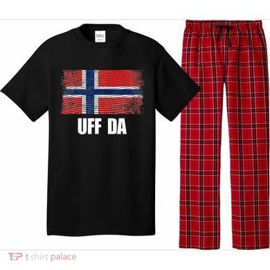 Norway Flag Uff Da  Great Norge Gift Pajama Set