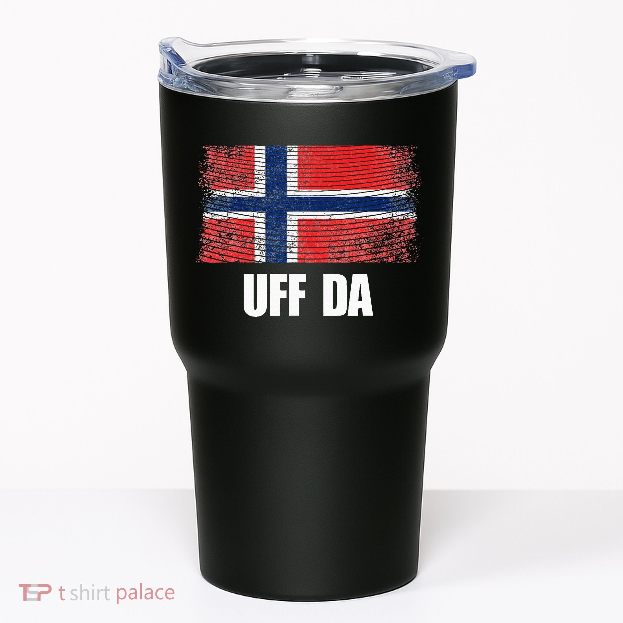 Norway Flag Uff Da  Great Norge Gift Tumbler