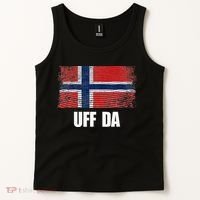 Norway Flag Uff Da  Great Norge Gift Tank Top thumb 2