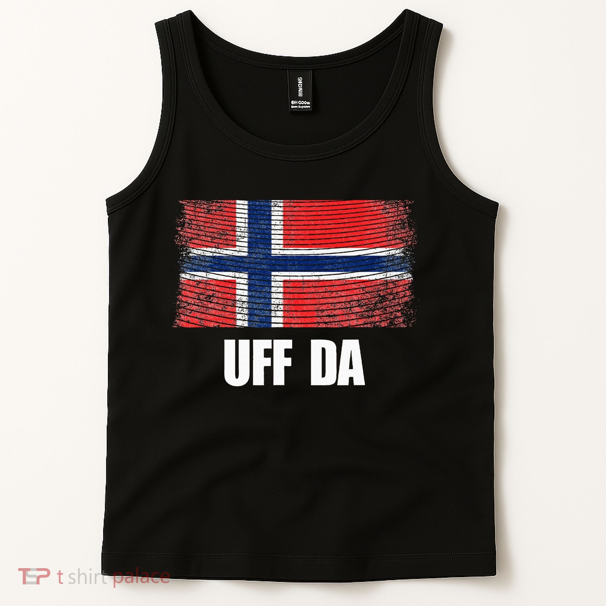 Norway Flag Uff Da  Great Norge Gift Tank Top