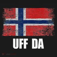 Norway Flag Uff Da  Great Norge Gift Toddler T-Shirt thumb 4