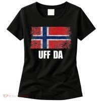 Norway Flag Uff Da  Great Norge Gift Women's T-Shirt thumb 0