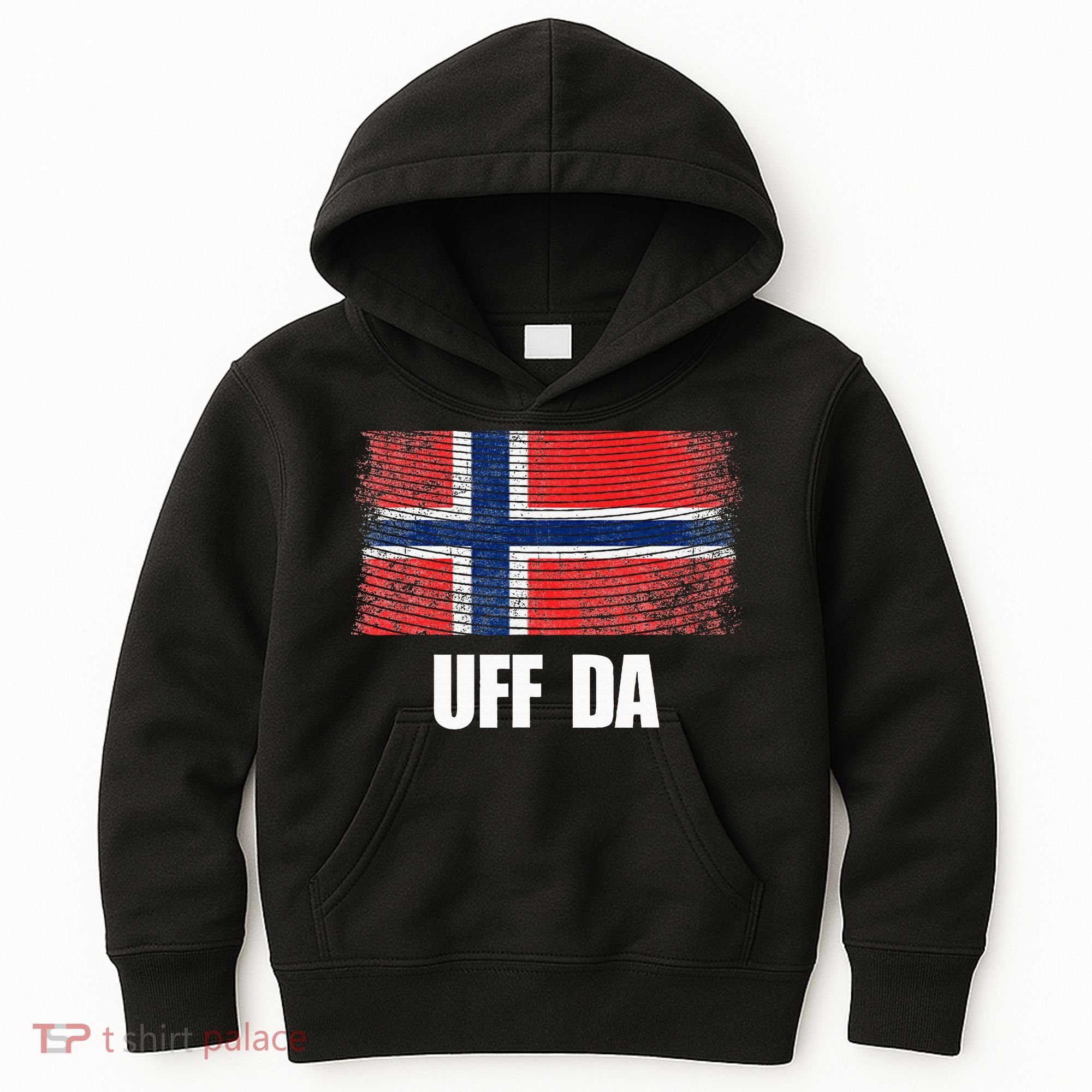 Norway Flag Uff Da  Great Norge Gift Kids Hoodie