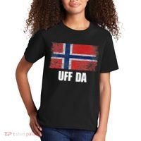 Norway Flag Uff Da  Great Norge Gift Kids T-Shirt thumb 2