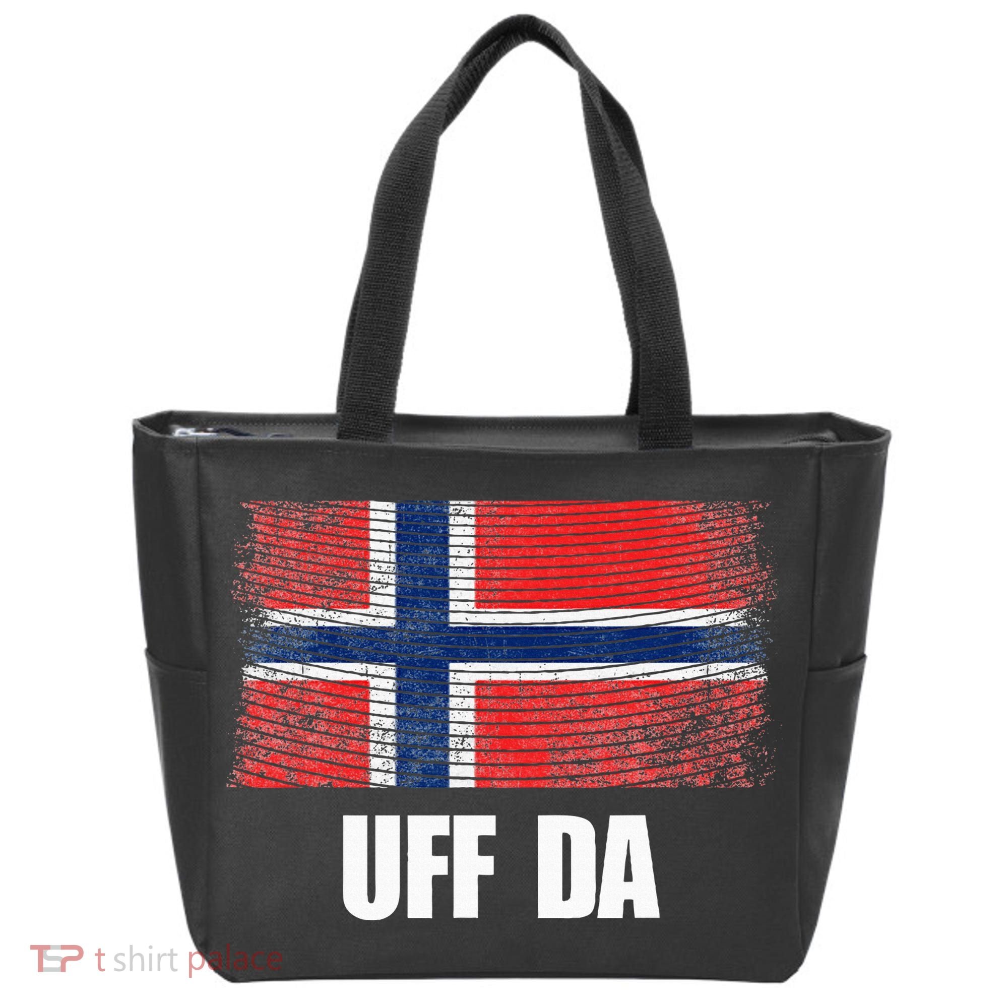 Norway Flag Uff Da  Great Norge Gift Tote Bag