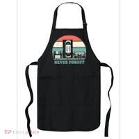 Never Forget VHS, Cassette, Floppy Disc Old School Retro Apron thumb 0