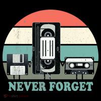 Never Forget VHS, Cassette, Floppy Disc Old School Retro Coffee Mug thumb 5