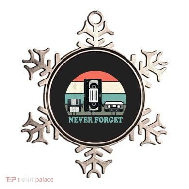 Never Forget VHS, Cassette, Floppy Disc Old School Retro Ornament