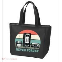 Never Forget VHS, Cassette, Floppy Disc Old School Retro Tote Bag thumb 3