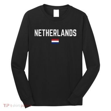 Netherlands Flag Women Netherlands Long Sleeve Shirt