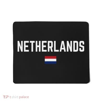 Netherlands Flag Women Netherlands Mousepad