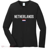 Netherlands Flag Women Netherlands Women's Long Sleeve Shirt thumb 0