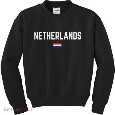 Netherlands Flag Women Netherlands Kids Sweatshirt