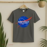 Not Flat We Checked Nasa Anti Flat Earth T-Shirt thumb 2