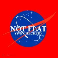 Not Flat We Checked Nasa Anti Flat Earth Santa Hat thumb 1