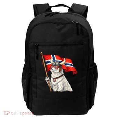 Norwegian Flag Waving Yeti Norway Norge Pride Backpack