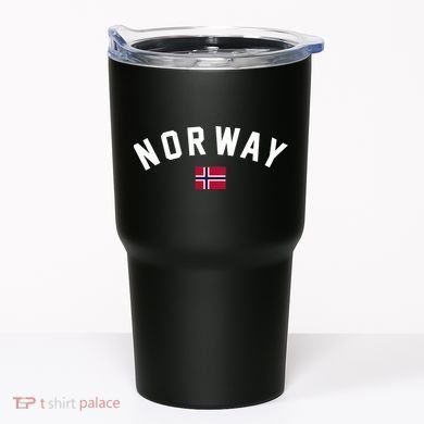 Norway Flag World Class Soccer Tumbler