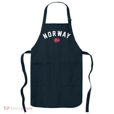 Norway Flag World Class Soccer Apron