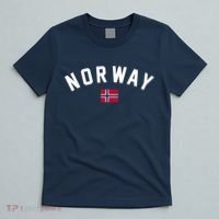 Norway Flag World Class Soccer T-Shirt thumb 5