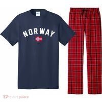 Norway Flag World Class Soccer Pajama Set thumb 0