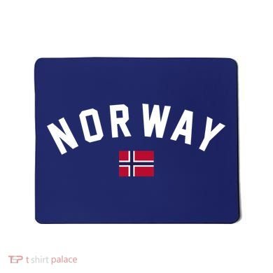Norway Flag World Class Soccer Mousepad