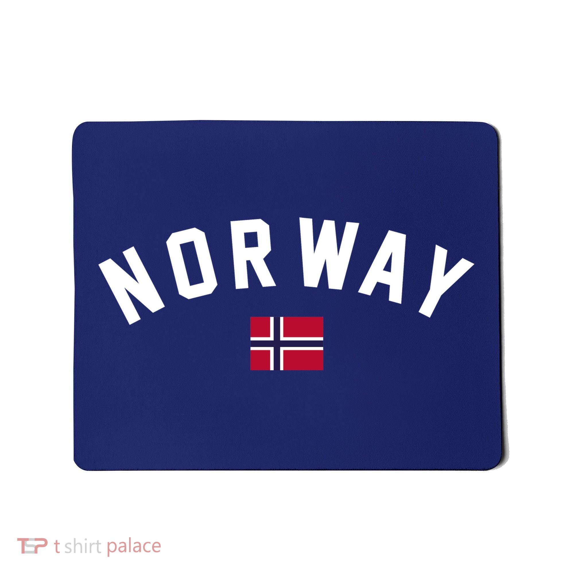Norway Flag World Class Soccer Mousepad