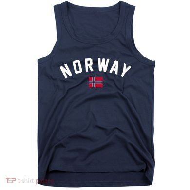 Norway Flag World Class Soccer Tank Top