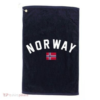 Norway Flag World Class Soccer Golf Towel
