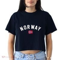 Norway Flag World Class Soccer Women's Crop Top Tee thumb 2