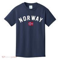 Norway Flag World Class Soccer Kids T-Shirt thumb 0