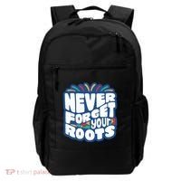 Never Forget Your Roots Black History Month Backpack thumb 0
